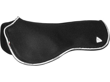 Dečka tlmiaca Spine Free 3D Spacer Fabric & Memory Foam Acavallo, drezúrna, biela