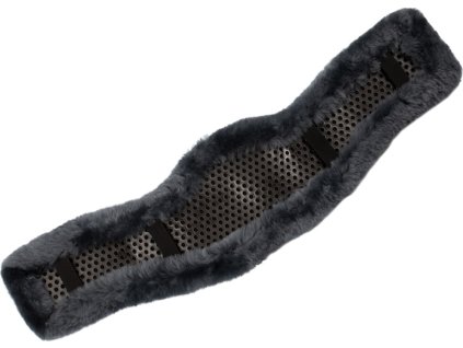 Poťah na podbrušník Contour Classic Gel Sheepskin ACAVALLO, grey