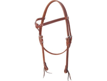 Uzdečka westernová Basket Pool's, COB/FULL, cognac