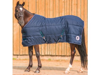 Deka stajňová HorSeven, 100 g, navy