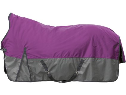 Deka výbehová Cleveland HKM, s vyšším krkom, s fleecom, pink/grey