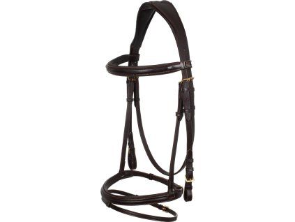 Uzdečka Classic Supreme, hnedá (Veľkosť COB)