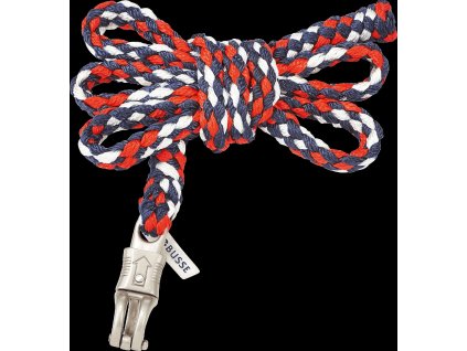 Vodítko s panic karabínou Supreme BUSSE, 2 m, navy/white/red