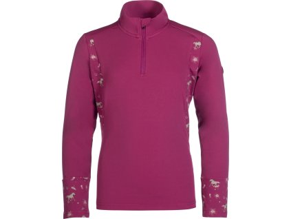 Tričko funkčné Polly HKM, detské, magenta