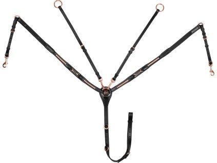 Poprsák Rose Gold Supreme, čierny