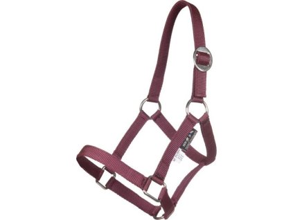 Ohlávka Mini-Shetty HKM, wine red