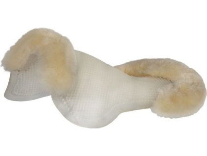 Dečka gélová Active Pony Half Sheepskin Edge Gel Acavallo, transparent