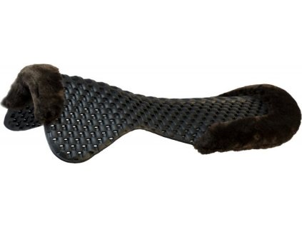 Dečka tlmiaca Piuma Air Cut-out Eco-wool Acavallo, hnedá