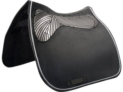 Dečka podsedlová tlmiaca Twin Sided Gel Dressage w/Rope ACAVALLO, hnedá