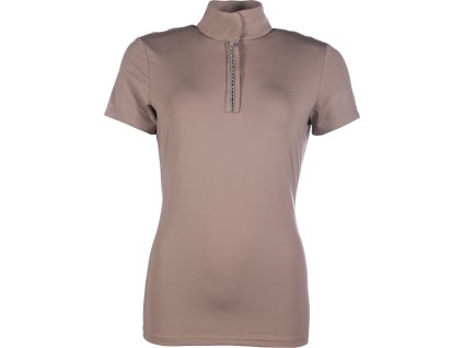 Tričko funkčné Nashville HKM, dámske, taupe
