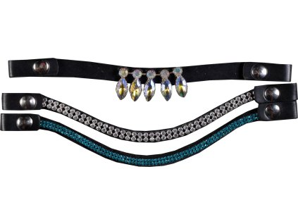 Set čeleniek Hobby Horsing HKM, blue/silver