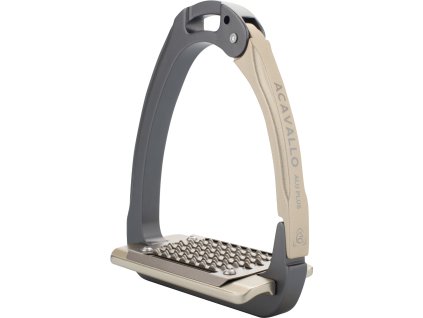 Strmene bezpečnostné Arena Aluplus 2.0 Acavallo, 12 cm, titanium