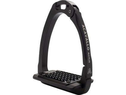 Strmene bezpečnostné Arena Aluplus 2.0 Acavallo, 12 cm, total black