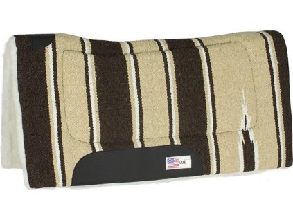 Deka podsedlová Lakota, westernová, hnedá