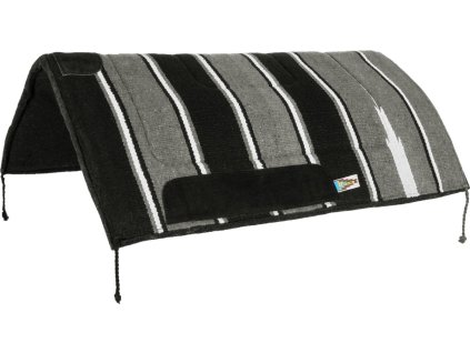 Deka podsedlová Navayo Felt Lakota, westernová, RN1-LTC, grey/black