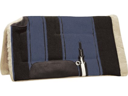 Dečka podsedlová s vykrojeným kohútikom Burioni, westernová, RN1-LTI, navy/black