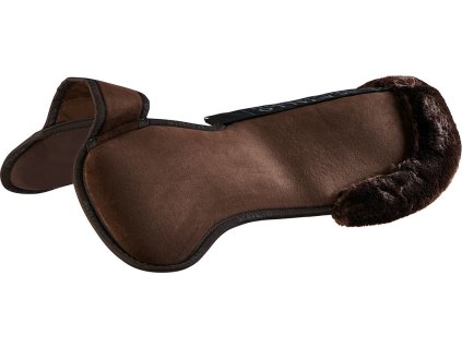 Dečka korekčná Withers Free Pocket Piuma Front Riser Eco-Wool Acavallo, hnedá