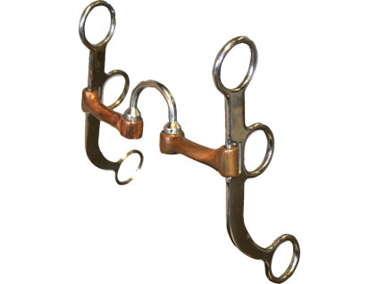 Zubadlo pákové nelomené Avila Inox Professional's Choice, westernové, 12,5 cm