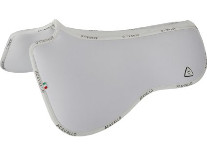 Dečka drezúrna Spine Free Memory Foam ACAVALLO, biela