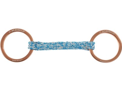 Zubadlo stihlové nelomené Jumpe AluPro Fiber Acavallo, rose gold