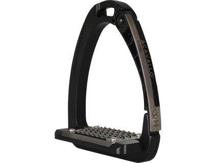 Strmene bezpečnostné Arena Alupro Acavallo, 12 cm, total black