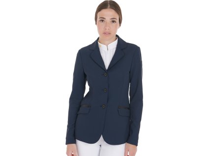 Sako súťažné Mesh Equestro, dámske, navy