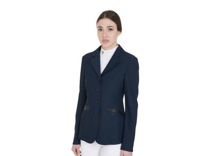 Sako na preteky Perforated Equestro, dámske, navy
