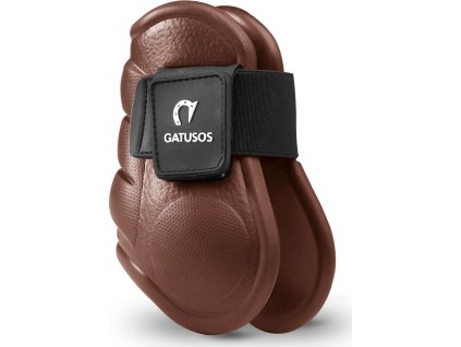 Gamaše zadné Deluxe GATUSOS, pár, brown
