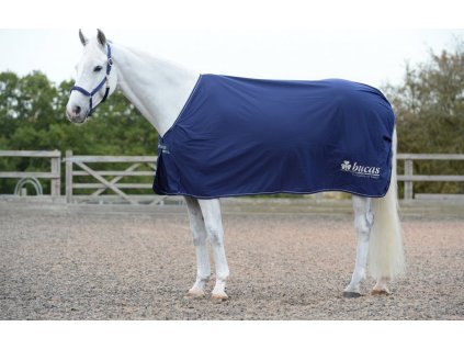 Deka odpocovacia Power Prize Bucas, s logom, navy/silver