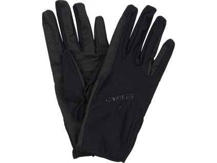 Rukavice jazdecké Hale Equipage, unisex, čierne