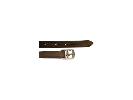Remene strmeňové Leather Supreme, rôzne dĺžky, tmavo hnedé