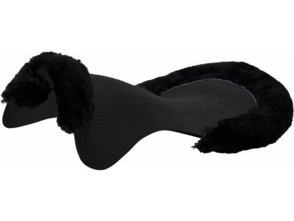 Dečka terapeutická Gel Cut Out Sheepskin Dri-Lex Acavallo, čierna