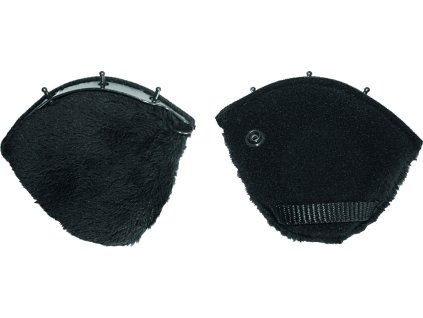 Krytky na uši k prilbám Mistrall CASCO, zimné, čierne