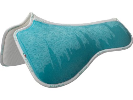 Dečka tlmiaca Spine Free Memory Foam & Bamboo Special Edition Acavallo, drezúrna, sky blue