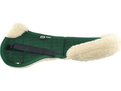 Dečka tlmiaca Woll Cut Raised Burioni, green