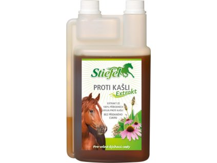 Extrakt bylinný proti kašľu STIEFEL, 1 l