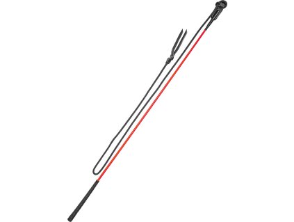 Bič / palica na prácu zo zeme Umbria Equitazione, 120 cm, red