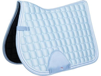 Dečka podsedlová Airy Mesh HKM, light blue