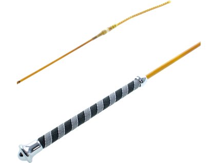 Bič drezúrny Bamboo Umbria Equitazione, viac veľkostí, yellow
