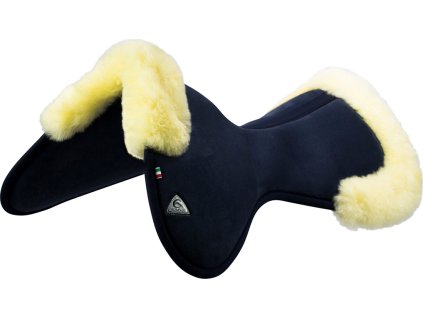 Dečka tlmiaca Close Contact Memory Foam Sheepskin Acavallo, blue