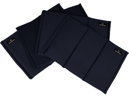 Podložky pod bandáže Equestro, 4 ks, navy