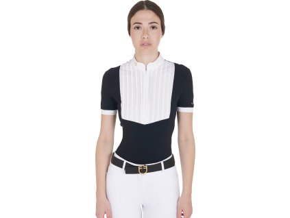 Tričko súťažné Equestro, dámske, navy