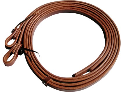 Oťaže westernové Oiled Balanced Professional's Choice, 220 cm, 19 mm, hnedé