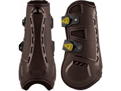 Gamaše predné Evolution Equestro, pár, hnedé