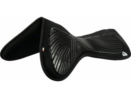 Dečka tlmiaca Close Contact Gel & Memory Foam Acavallo, čierna