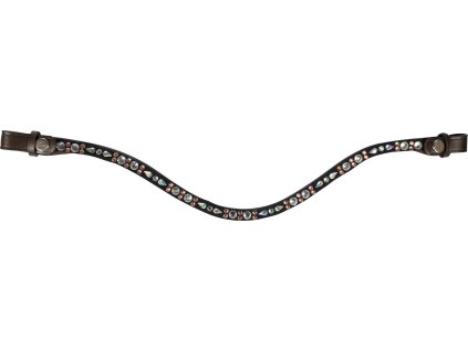 Čelenka Sparkle HKM, brown/rosegold