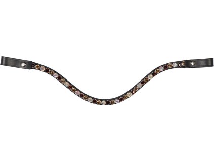 Čelenka Crystals HKM, amber