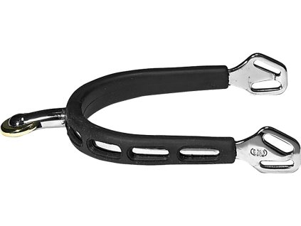 Šporne nerezové Ultra Fit Balkenhol Sprenger, s horizontálnym kolieskom, s gumou, 35 mm