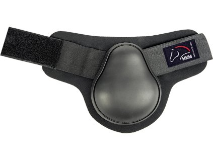 Gamaše zadné Premium HKM, pár, čierne
