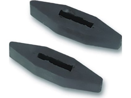 Zarážka martingalová HorseGuard, pár, čierna